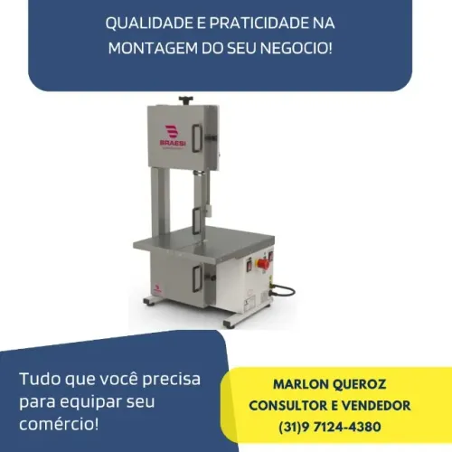 Serra Fita Braesi Frigorífica Nova Inox