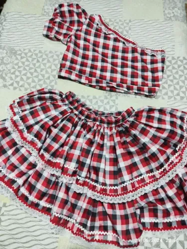 Roupa caipira feminina o conjunto