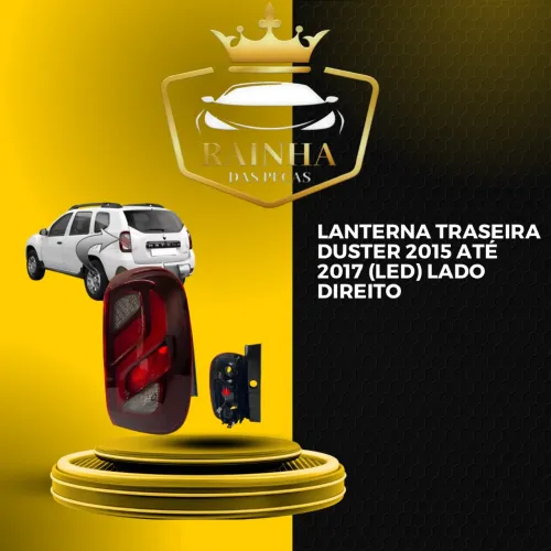 Lanterna Traseira Duster 2015 até 2017 (Led)