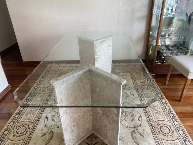 Mesa/Tampo de Vidro