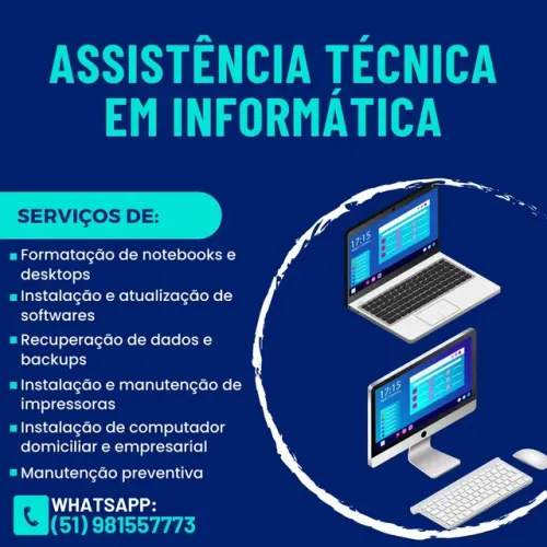 Técnico em Informática faça seu orçamento
