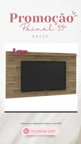 Promoção Painel 55'' - 06/03