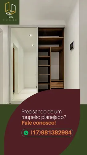 Roupeiro planejado de alta qualidade e cozinha completa