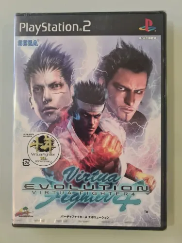 Virtua Fighter 4 Evolution - PlayStation 2 - NOVO! LACRADO! PS2
