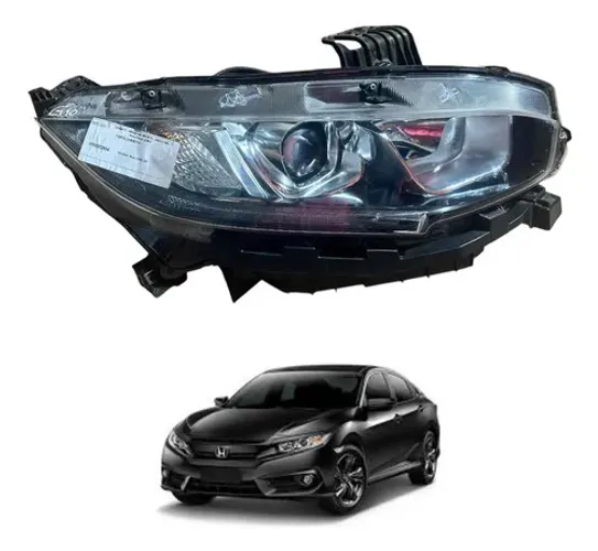 Farol Direito Honda New Civic 2017 2018 2019 2020 2021 - Direito/passageiro