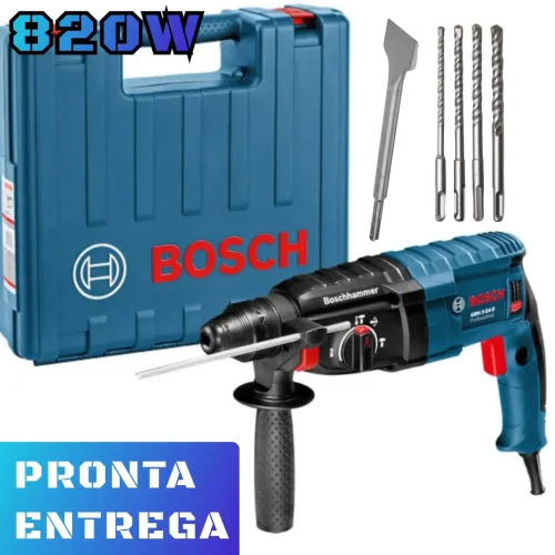 MARTELETE ROMPEDOR BOCH 820W - COMPLETO 