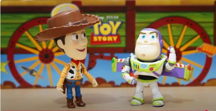 Bonecos Toy Story Woody e Buzz Lightyear Nendoroid 1046-DX 1047-DX Good Smile Company
