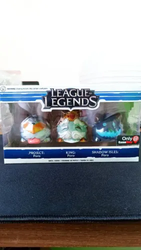 Funko Pop! Poro Vynil Figure 3-Pack - League of Legends - Exclusivo Game Stop