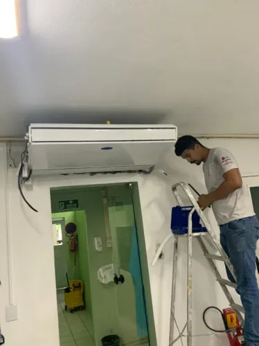 Instalação de ar-condicionado