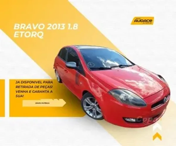 Sucata Bravo 2013 1.8 etorq