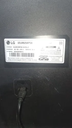 TV Smart LG 32 tela quebrada