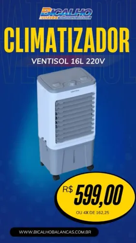 Cliatizador Ventisol 16L 220V - Novo