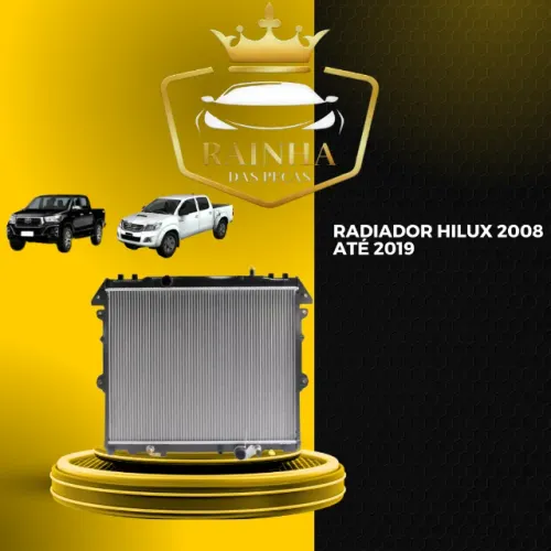 Radiador Hilux 2008 até 2019