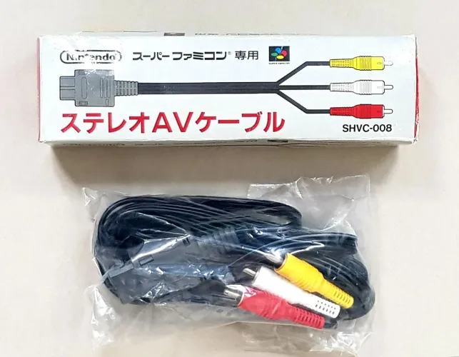 Cabo AV Estéreo Super Nintendo - SHVC-008
