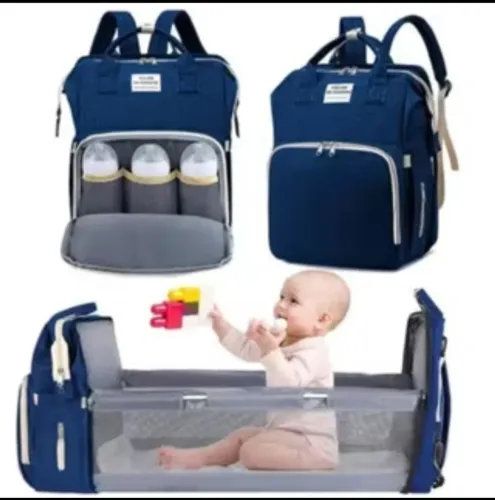 Mochila bolsa vira berço