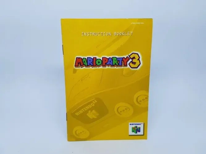 Apenas O Manual - Mario Party 3 Nintendo 64 - Original - ( Usa )