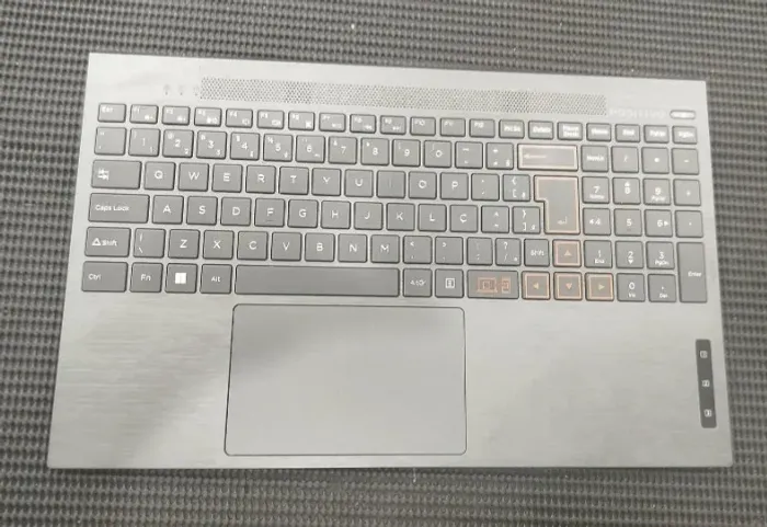Teclado com base inferior Notebook Positivo Vision C15 Lumina Bar C4128a-15 Prateado