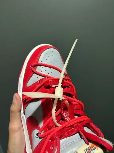 Nike Dunk university red off white