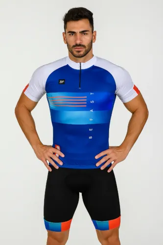 Conjunto De Ciclismo Be Fast Camiseta E Bermuda