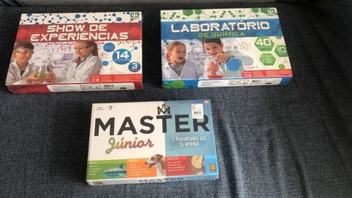 Jogos variados x preços na descrição