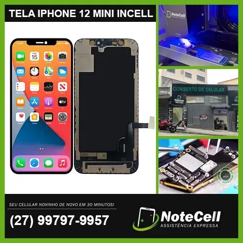 Tela/Display Para iPhone 12 Mini Incell Premium - Instalação em 30 minutos!!!!
