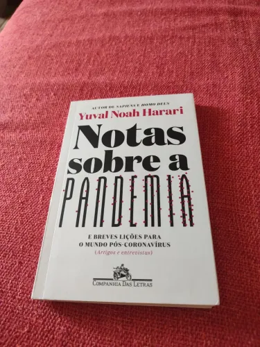 Notas sobre a Pandemia - Yuval Noah Harari