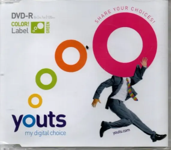 Embalagem para Cd Slim Youts
