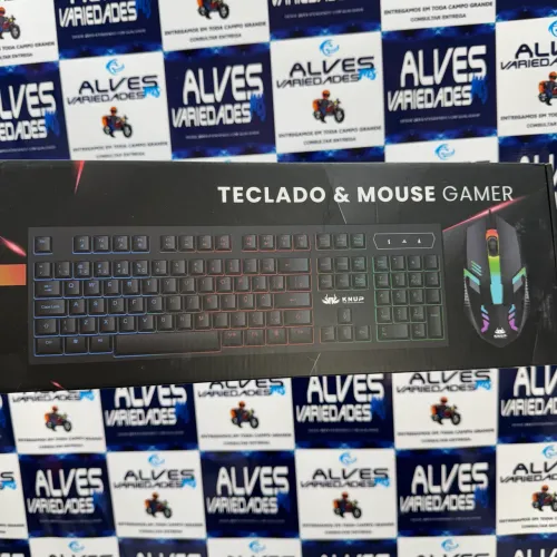 Kit teclado e mouse gamer