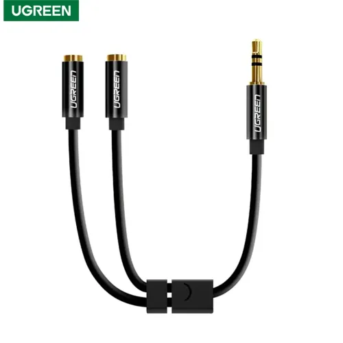 Cabo Divisor de Áudio P2 para 2 X P2, 20cm - Ugreen em São Luís ma