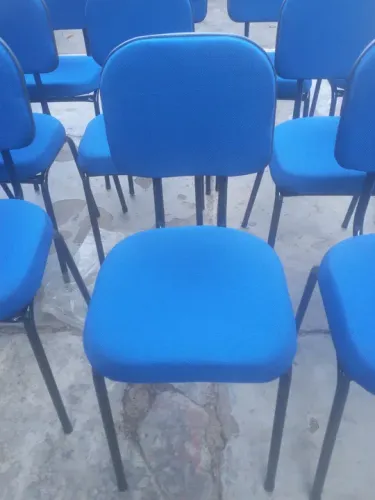 Cadeiras de escritório almofadada