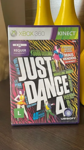 Just Dance 4 XBox 360- Ótimo estado