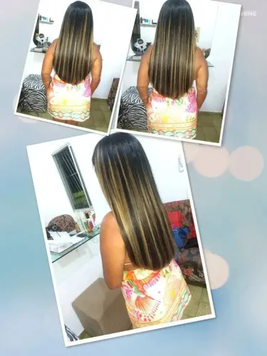 Mega hair com selagem 230 reais 