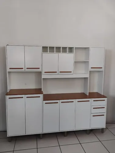 Armário de Cozinha Petra No Branco