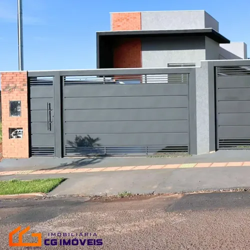 Casa á venda com 3 quartos sendo 1 suíte no Água Limpa Park em Campo Grande - MS