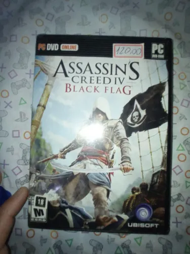 Jogo Pc Assassins Creed Black Flag Original Físico lacrado