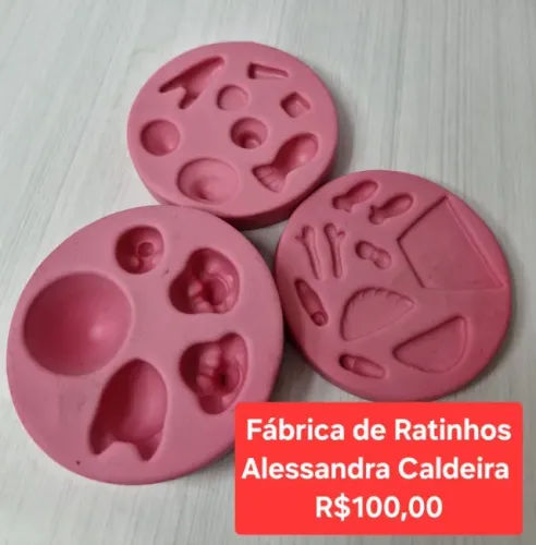 Moldes para biscuit Fábrica de ratinhos