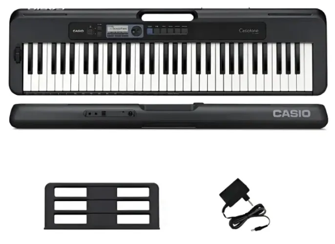 Teclado Casio Casiotone Ct-s300 Preto Com Suporte X Kit