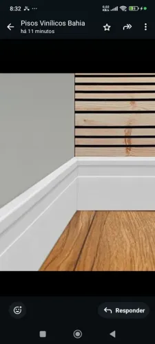 Rodapé Santa Luzia. 10cm