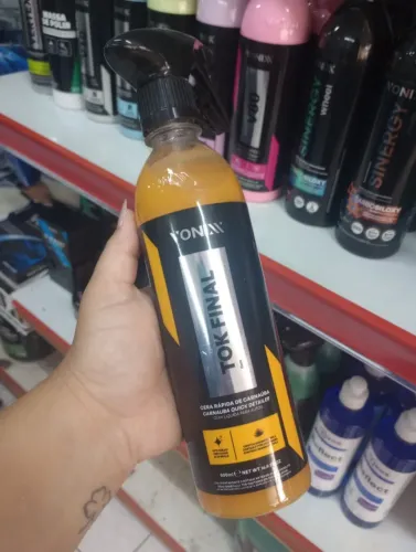 Cera de Carnaúba spray Tok Final 500ml - Vonixx