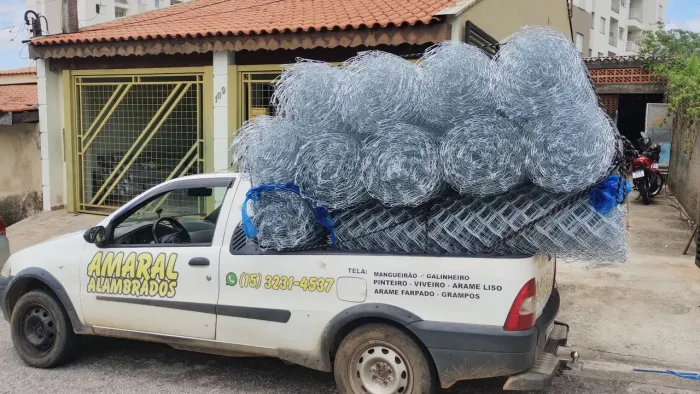 Telas de alambrado, galvanizada e PVC ótimos preços qualidade e condições de pagamento