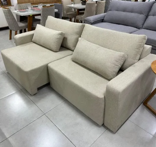 Sofá Retrátil e Reclinável Levita 2,10m D-33 - Bom Pastor
