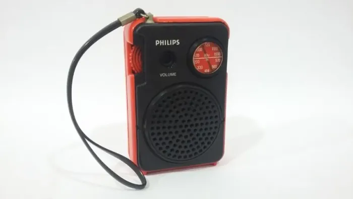 Rádio Philips Anos 70/80 Flamenguinho Estado de Novo Fantástico