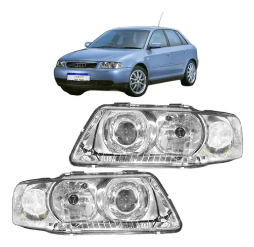 Farol Audi A3 2000 2001 2002 2003 2004 2005 2006 Novo
