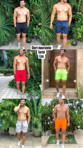 Atacado Short Tactel Masculino