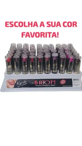 Batom Cremoso Escolha sua cor favorita!