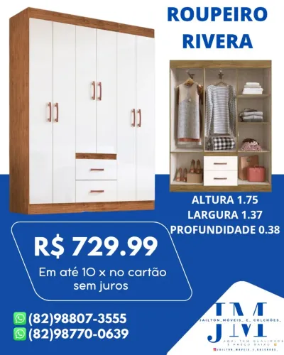 GUARDA ROUPA EM PROMOÇÃO LANÇAMENTO