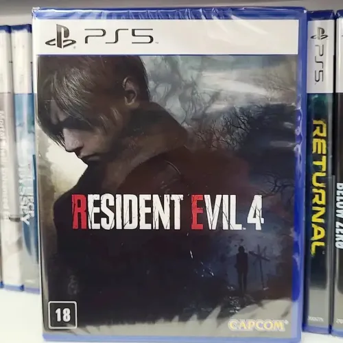 Mídia física Resident Evil 4 - PS5 Novo