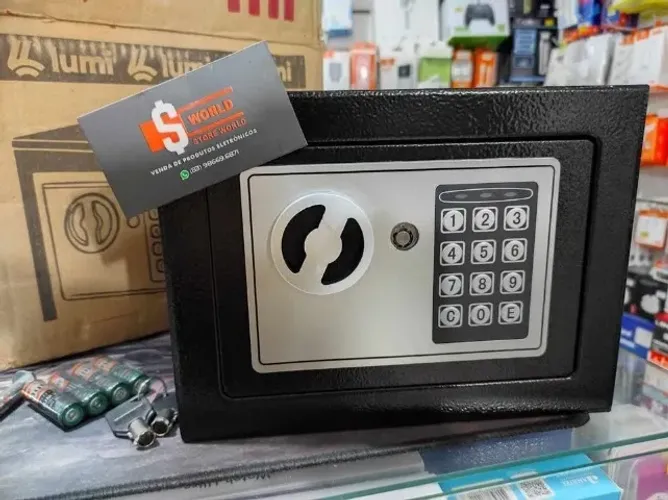 Cofre eletrônico (crie sua senha) - Pronta entrega - STore World