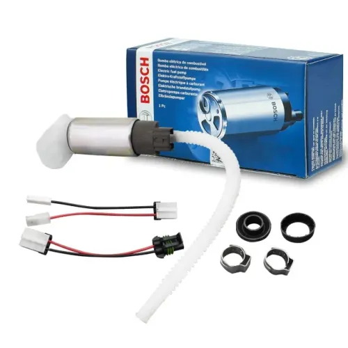 BOMBA COMBUSTIVEL GASOLINA 3 BAR 90 L/H UNIVERSAL VW FIAT FORD GM RENAULT BOSCH
