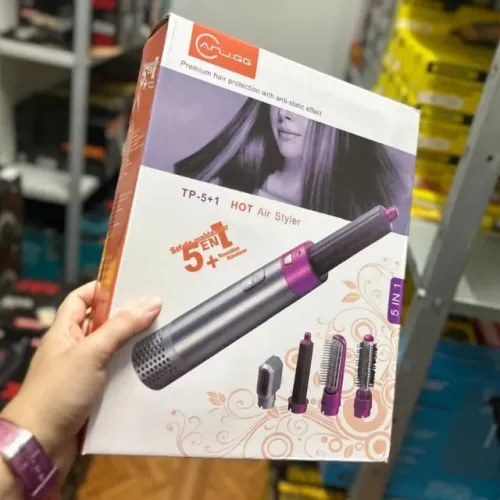 ESCOVA SECADORA E ALISADORA 5 EM 1